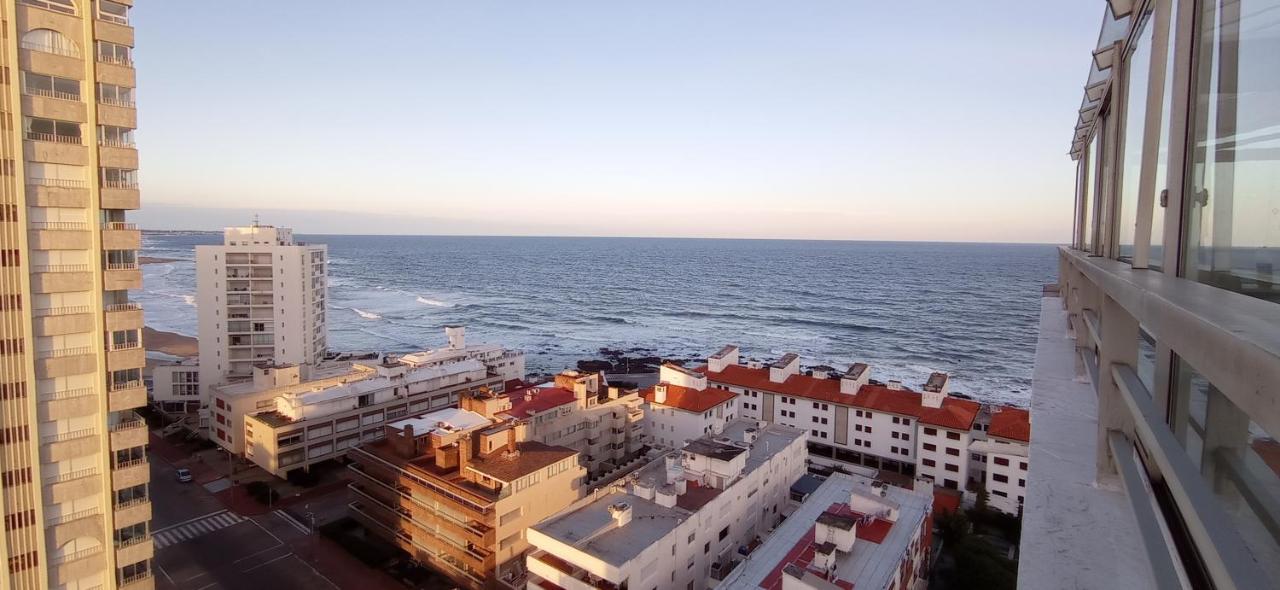 Penthouse Centrico Con Vista Al Mar, Parrilla Privada Y Terraza Espaciosa Πούντα ντελ Έστε Εξωτερικό φωτογραφία